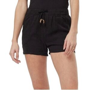 TENTREE | Instow Short Casual Summer  Shorts Meteorite Black - size small​​​​​​